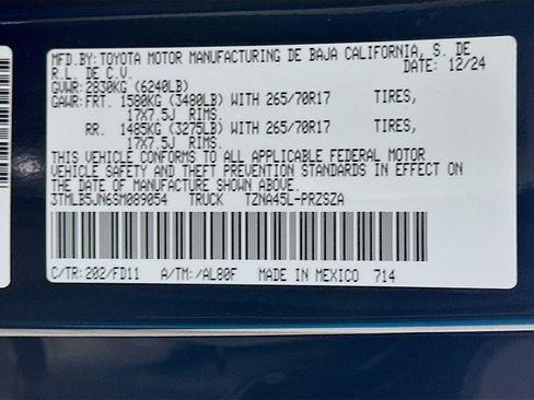 Used 2025 Toyota Tacoma TRD Off-Road w/ TRD Off Road Upgrade Package image 30