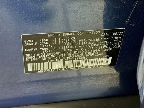 Used 2022 Subaru Outback Premium w/ Popular Package #1 image 32