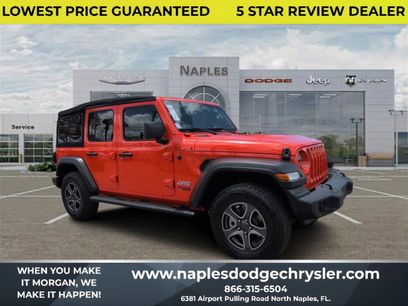 Used 2018 Jeep Wrangler Unlimited Sport S