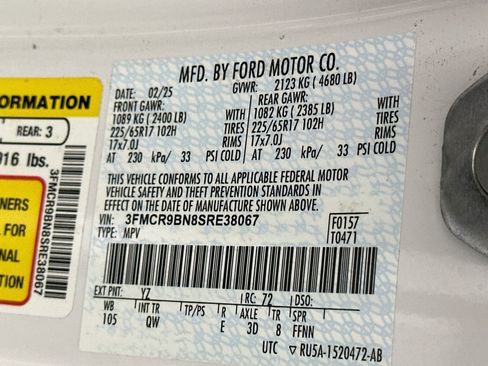 Used 2025 Ford Bronco Sport Big Bend AWD/4WD image 12