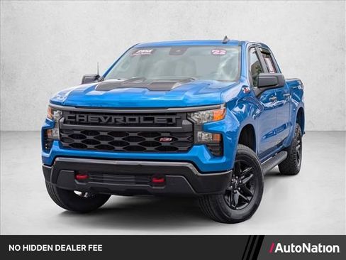 Used 2022 Chevrolet Silverado 1500 Custom Trail Boss AWD/4WD image 1