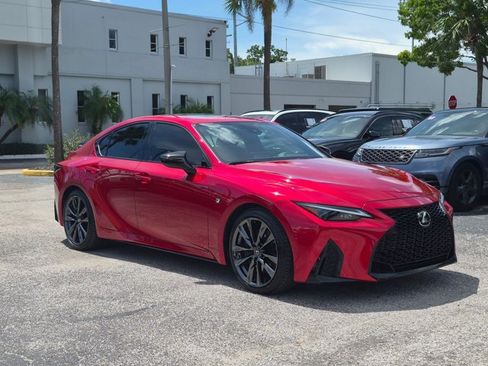 Certified 2025 Lexus IS 350 F Sport w/ Accessory Package RWD image 3