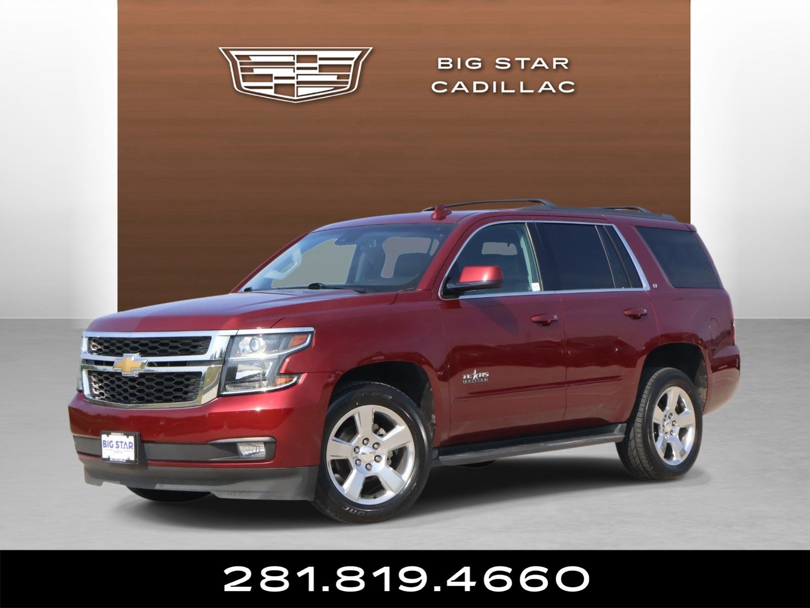 Used 2017 Chevrolet Tahoe LT w/ Texas Edition Package RWD image 1