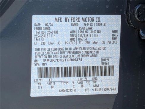 New 2026 Ford Explorer Active RWD image 17