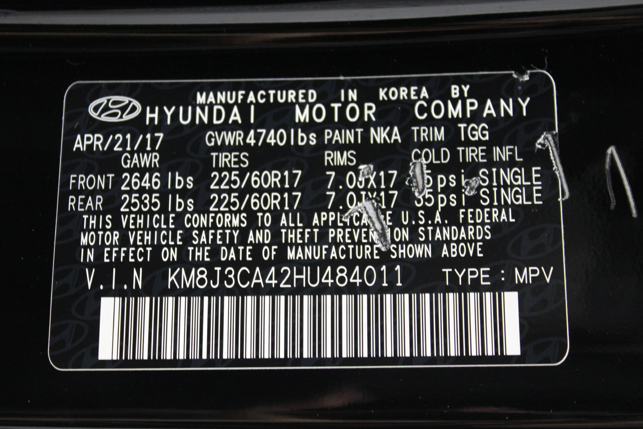 Used 2017 Hyundai Tucson SE w/ SE Popular Package 02 AWD/4WD image 40