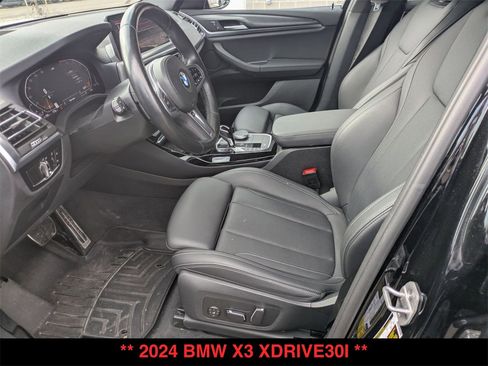 Certified 2024 BMW X3 xDrive30i w/ Premium Package w/ZPA image 3