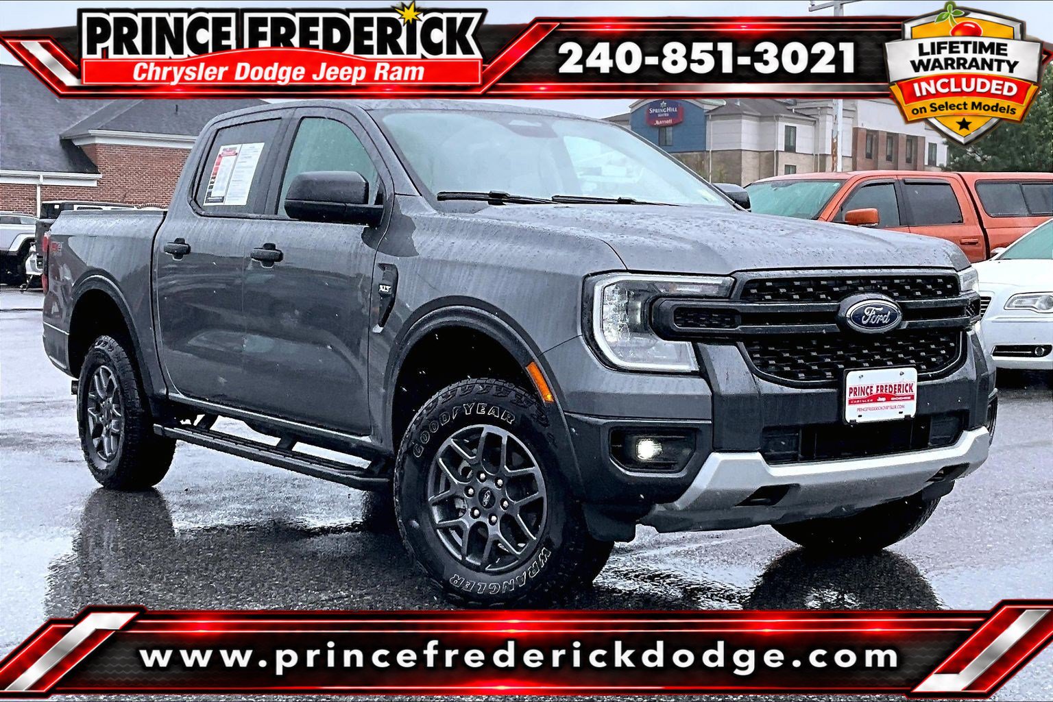 Used 2024 Ford Ranger XLT w/ FX4 Off-Road Package AWD/4WD image 1