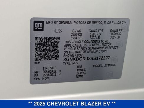 New 2025 Chevrolet Blazer EV LT image 33