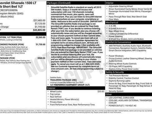 Used 2015 Chevrolet Silverado 1500 LT w/ Texas Edition, 1LT Trim image 10