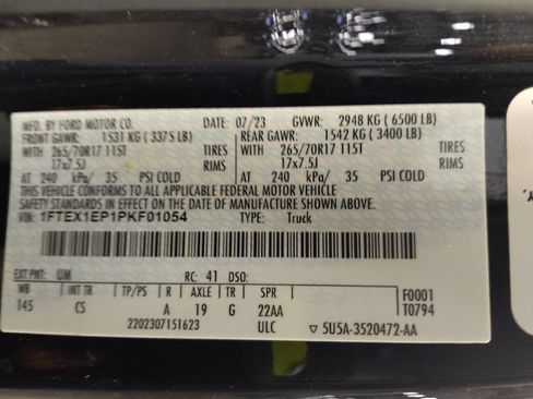 Used 2023 Ford F150 XL AWD/4WD image 33