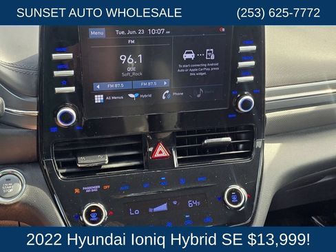 Used 2022 Hyundai Ioniq SE FWD image 31