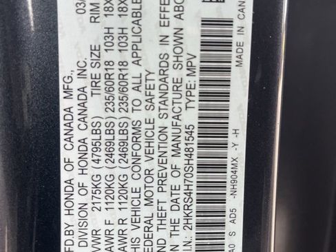 Used 2025 Honda CR-V EX-L image 11