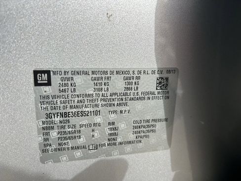 Used 2014 Cadillac SRX Luxury w/ Driver Awareness Package image 12