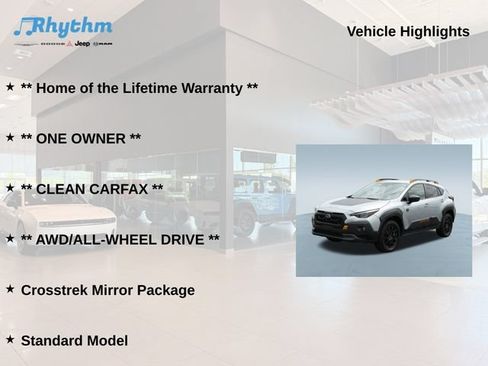 Used 2024 Subaru Crosstrek 2.5i Wilderness w/ Crosstrek Mirror Package AWD/4WD image 5