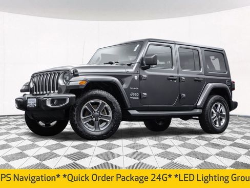Used 2019 Jeep Wrangler Unlimited Sahara w/ Dual Top Group image 2