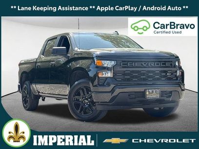 Certified 2024 Chevrolet Silverado 1500 Custom w/ LPO, Dark Essentials Package