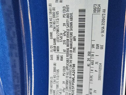 Used 2021 Ford Bronco First Edition image 44