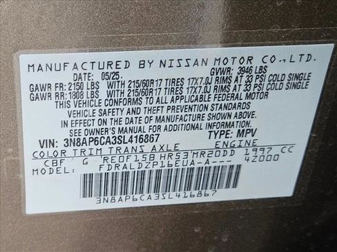 Used 2025 Nissan Kicks SV image 23