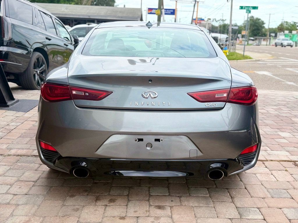 Used 2020 INFINITI Q60 3.0t Luxe RWD image 9