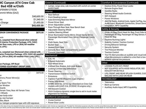 Used 2022 GMC Canyon AT4 AWD/4WD image 9