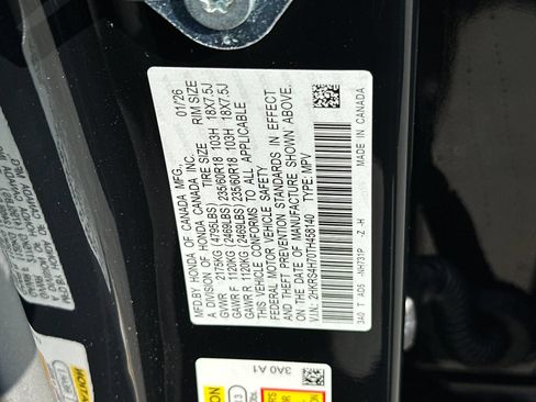 New 2026 Honda CR-V EX-L image 34