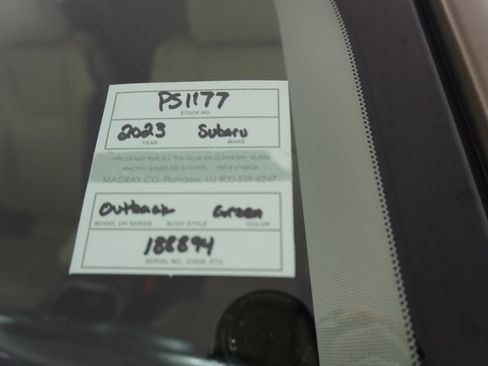 Certified 2023 Subaru Outback Limited XT image 41