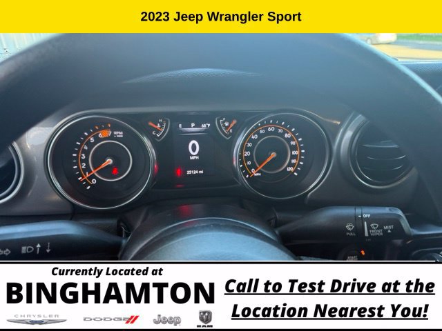 Used 2023 Jeep Wrangler Unlimited Sport AWD/4WD image 12