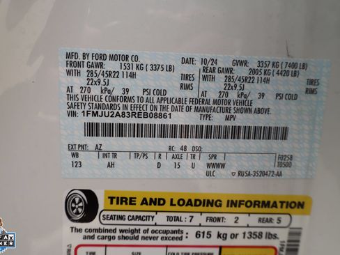 Certified 2024 Ford Expedition Limited AWD/4WD image 33