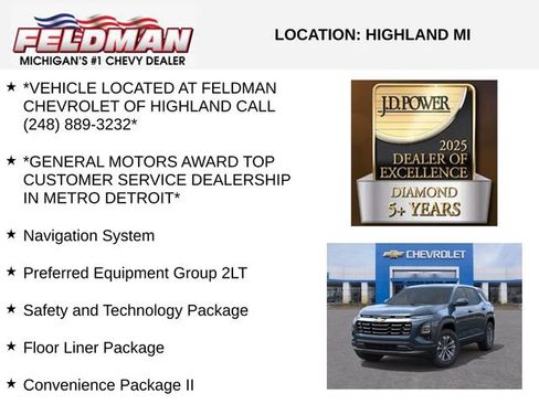 New 2026 Chevrolet Equinox LT w/ Convenience Package II AWD/4WD image 3
