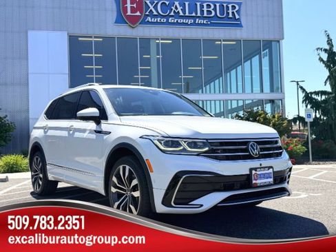 Used 2022 Volkswagen Tiguan SEL R-Line AWD/4WD image 1