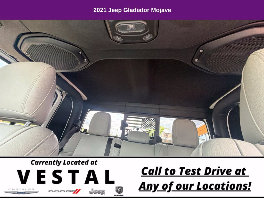 Used 2021 Jeep Gladiator Mojave w/ Dual Top Group AWD/4WD image 18