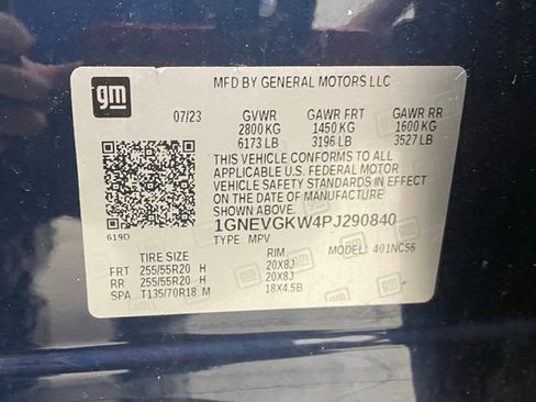 Certified 2023 Chevrolet Traverse LT AWD/4WD image 23