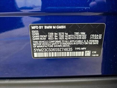 Used 2025 BMW XM w/ M Driver's Package image 25