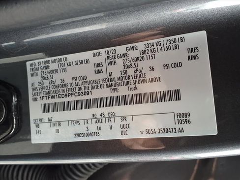 Certified 2023 Ford F150 XLT w/ Equipment Group 302A High image 25