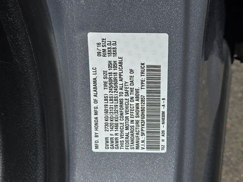Used 2017 Honda Ridgeline RTL-T image 28