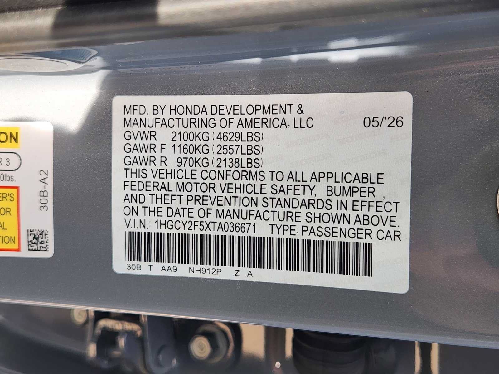 Used 2026 Honda Accord Sport image 33