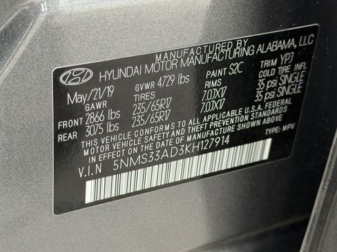 Used 2019 Hyundai Santa Fe SEL FWD image 39