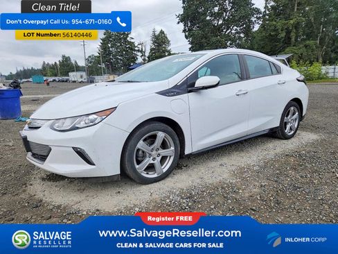 Used 2017 Chevrolet Volt LT w/ Comfort Package FWD image 1