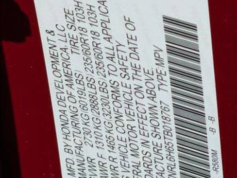 New 2026 Honda Odyssey EX-L image 16