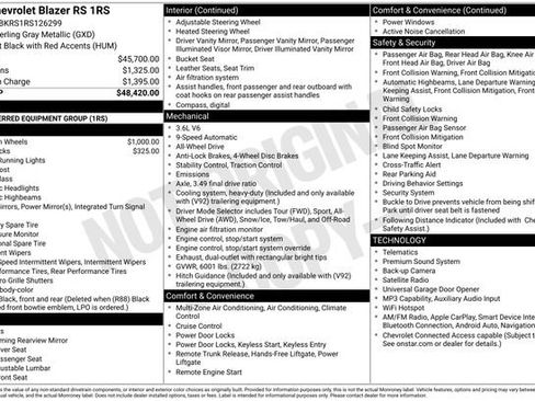Used 2024 Chevrolet Blazer RS AWD/4WD image 21