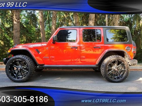 Used 2018 Jeep Wrangler Unlimited Rubicon AWD/4WD image 1