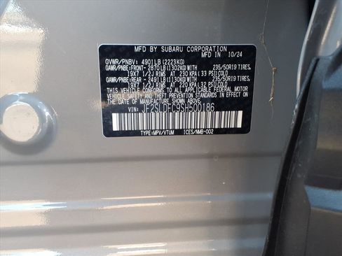 Certified 2025 Subaru Forester Sport w/ Popular Package #2 image 31