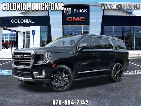 Used 2021 GMC Yukon SLT w/ SLT Luxury Plus Package RWD image 1