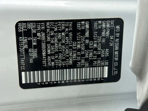 Used 2024 Nissan Rogue SV w/ SV Premium Package image 12