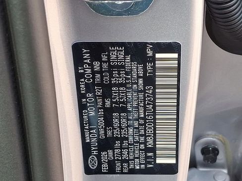 New 2026 Hyundai Tucson SEL AWD/4WD image 11