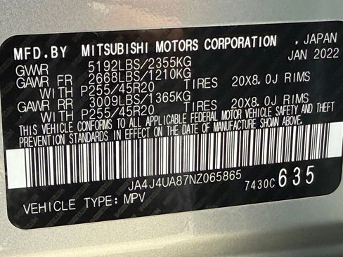Used 2022 Mitsubishi Outlander SEL Black Edition AWD/4WD image 45