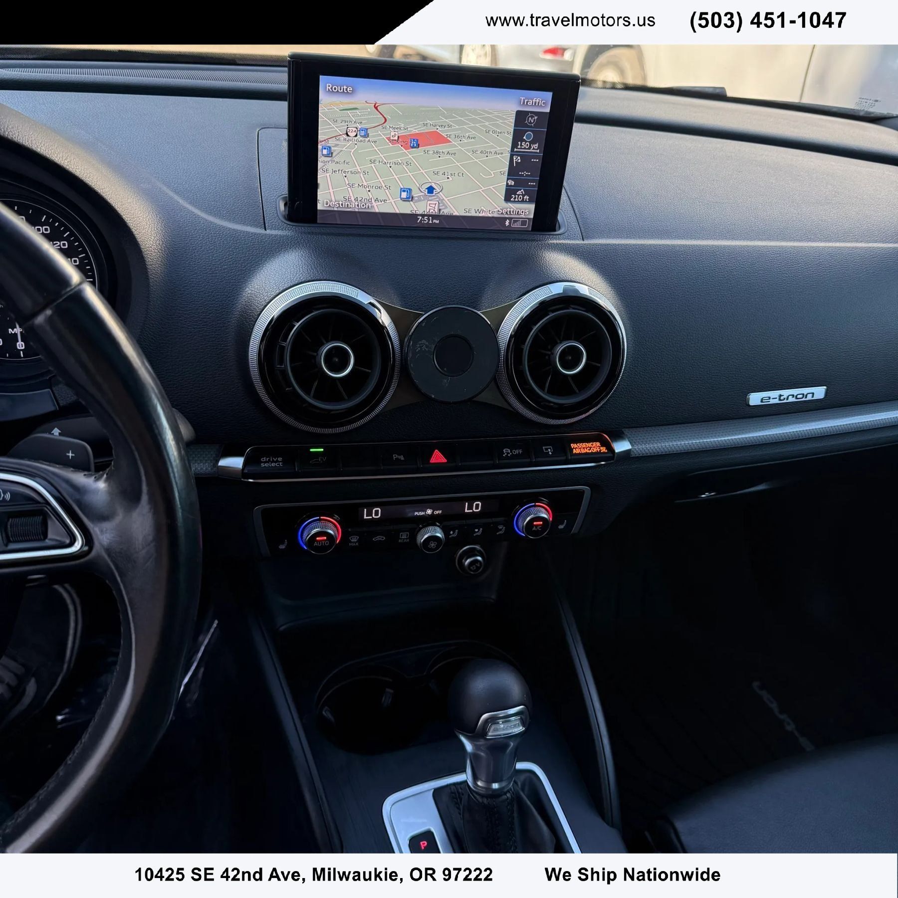 Used 2016 Audi A3 e-tron Premium Plus w/ Premium Plus Package FWD image 16