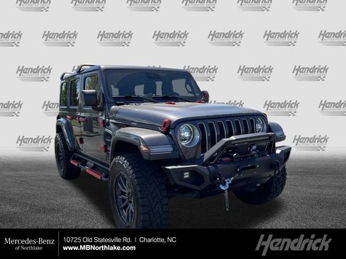 Used 2020 Jeep Wrangler Unlimited Sahara image 1