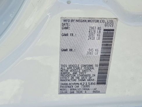Used 2023 Nissan Altima 2.5 SR FWD image 35