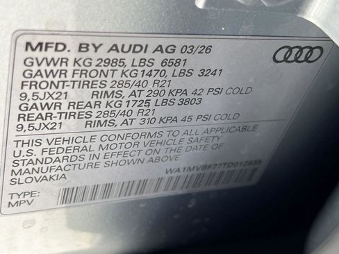 New 2026 Audi Q7 Premium Plus image 27